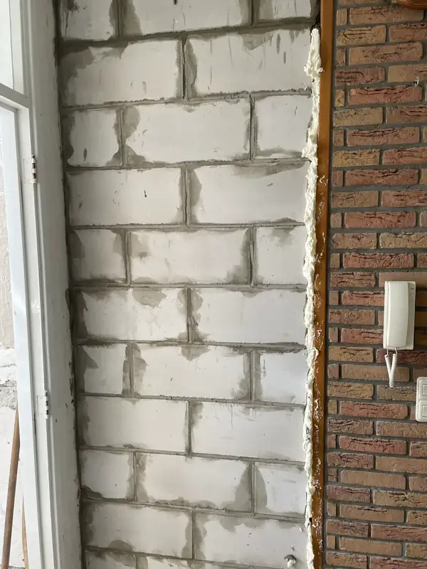Voor: voor van een project stucwerk door Klusbedrijf Biever