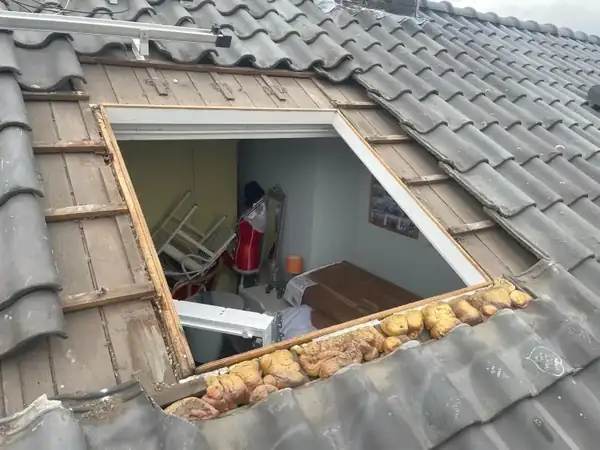 Voor: voor van een project timmerwerk en verbouwing door Klusbedrijf Biever